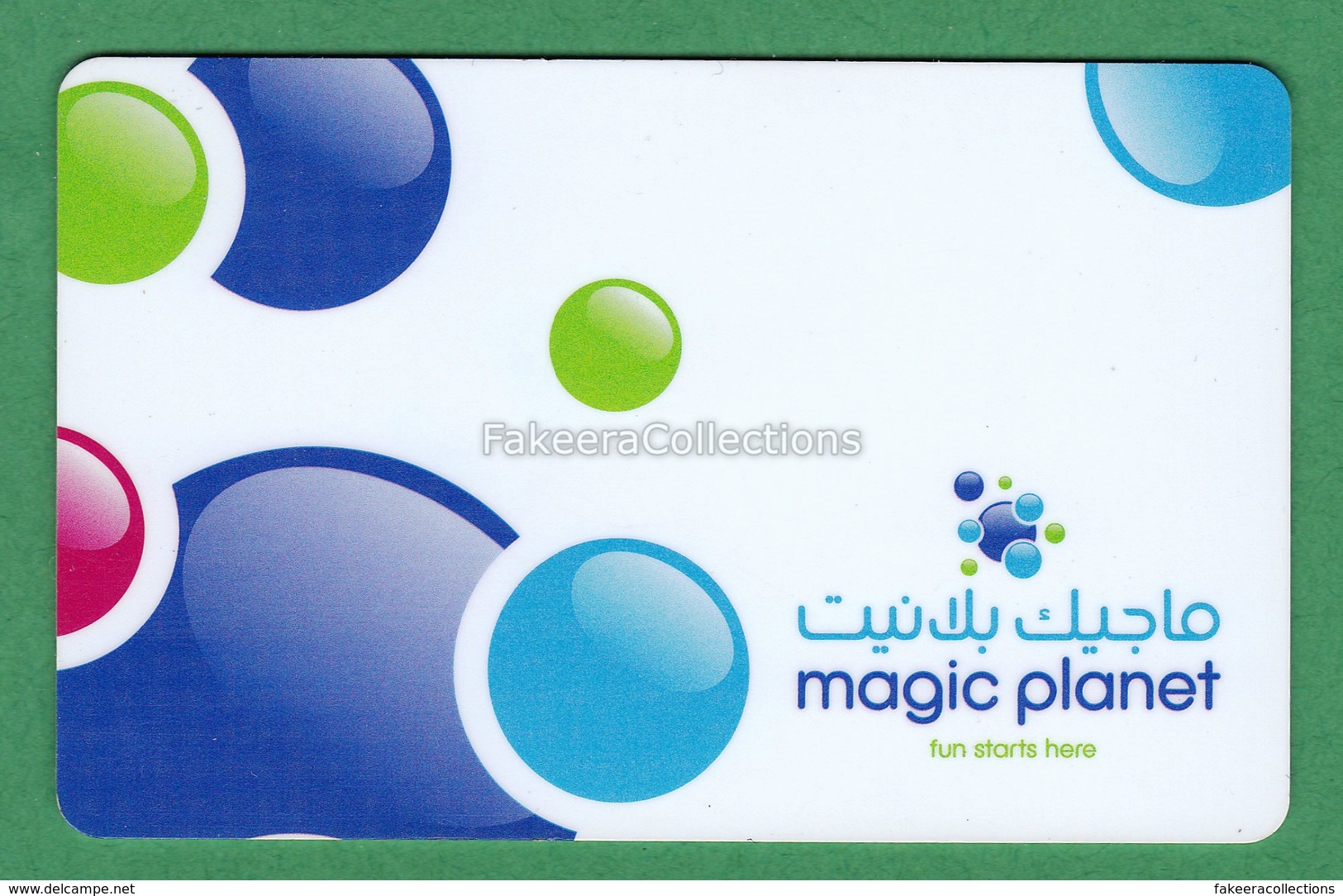 Magic Planet Card - Get Rewarded