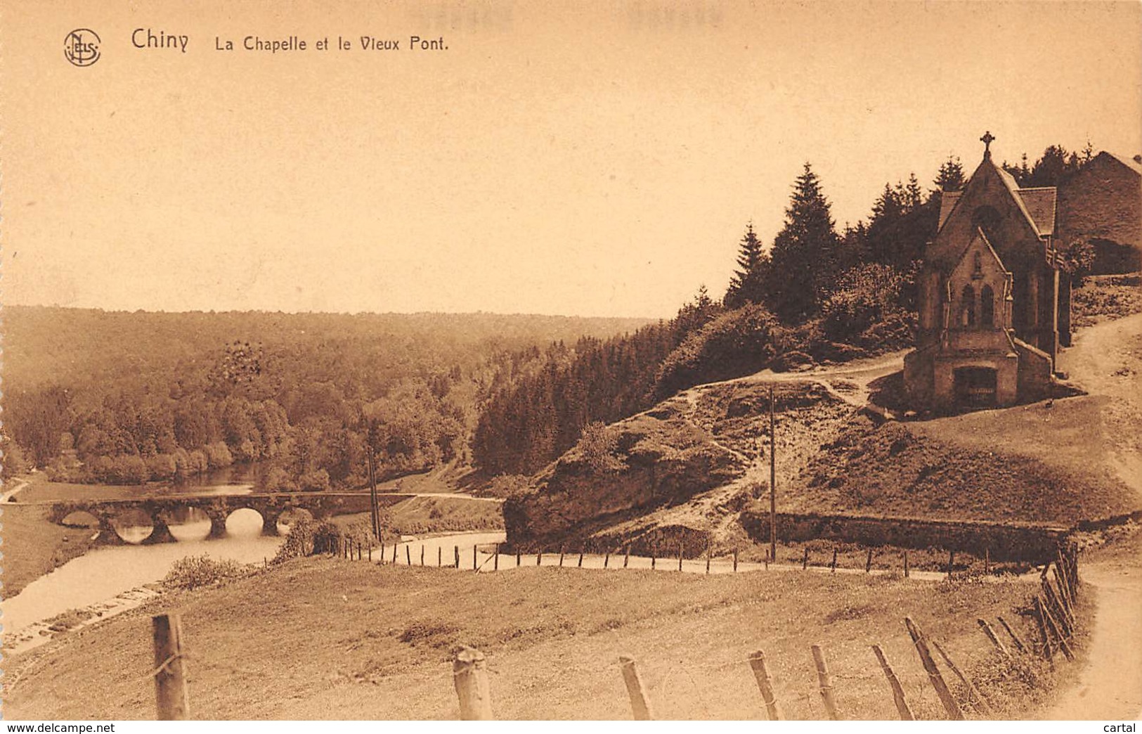 CHINY - La Chapelle Et Le Vieux Pont - Chiny