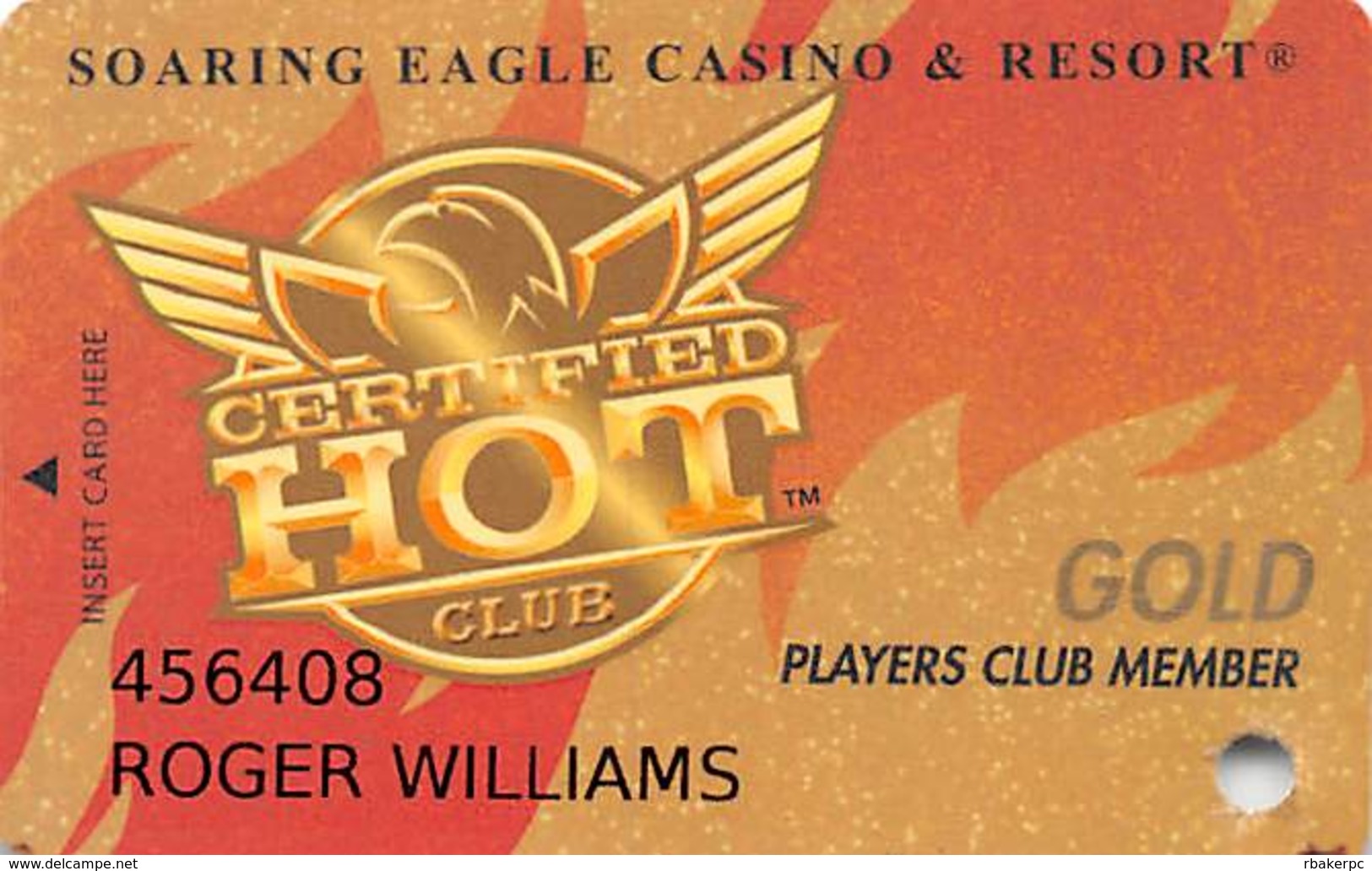 Soaring Eagle Casino - Mt. Pleasant, MI USA - Slot Card - Casino Cards