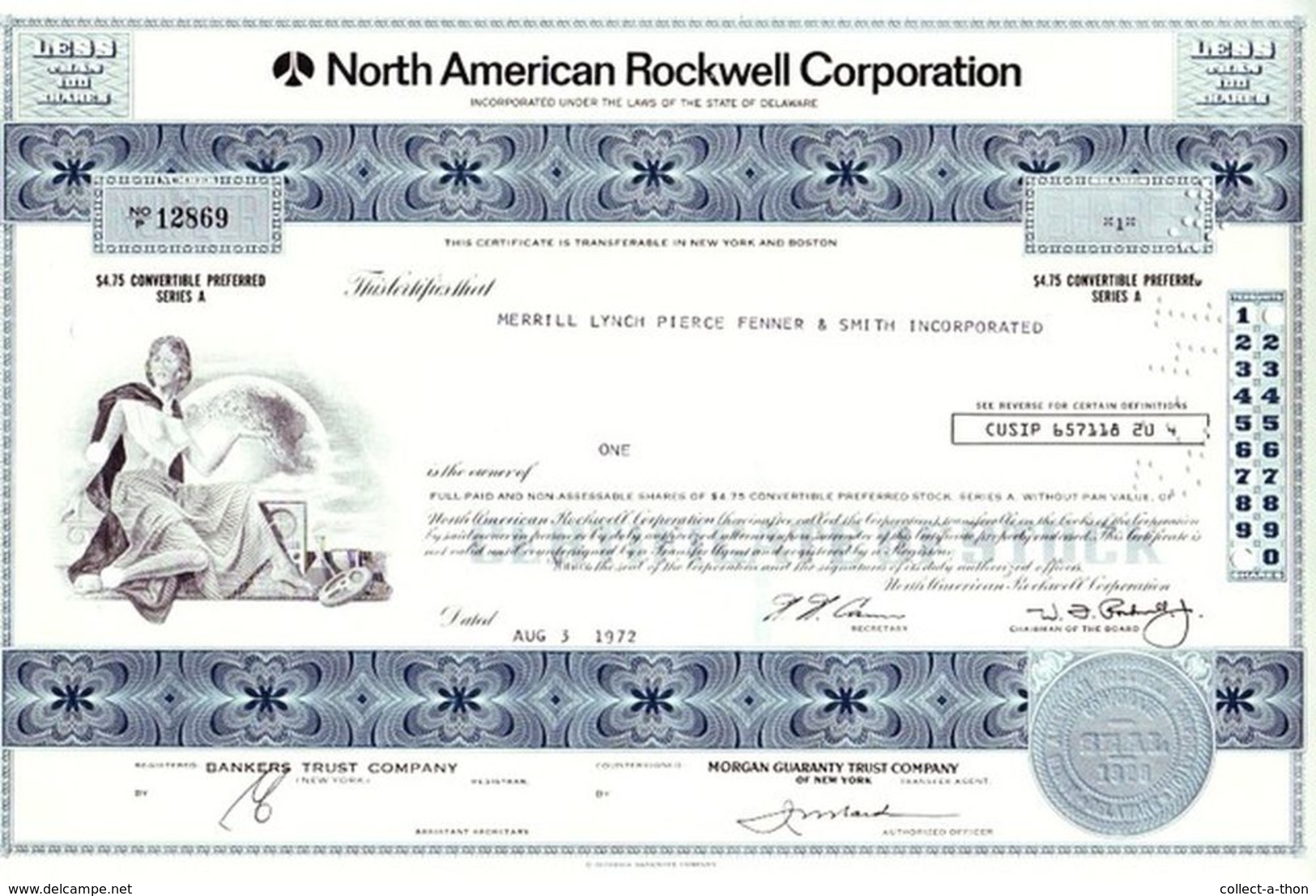 100 DIFFERENT ANTIQUE U.S. STOCK CERTIFICATES (1940's-1980's) in EXCELLENT CONDITION