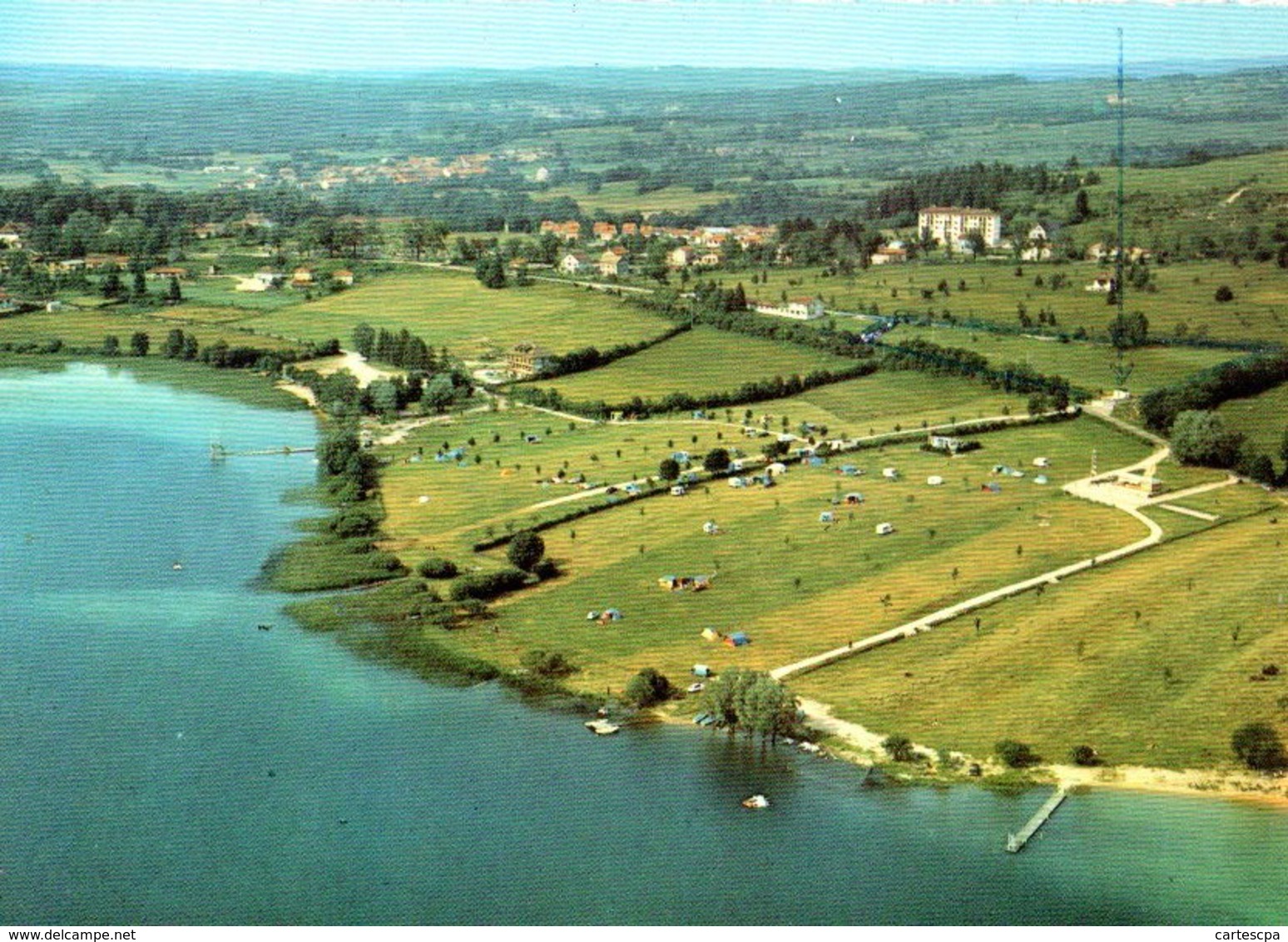 Clairvaux Les Lacs Le Lac Et Les Campings 1981  CPM Ou CPSM - Autres & Non Classés