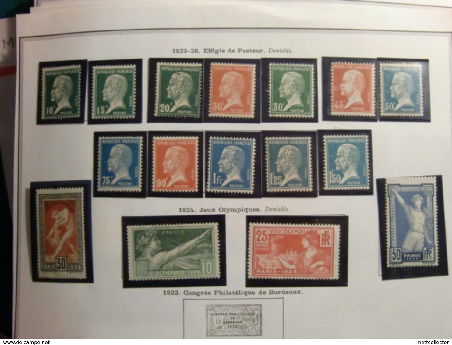 FRANCE TB COLLECTION + 4000 TIMBRES CLASSIQUES & SEMI MODERNES NEUFS et OBLITERES / + 200 FEUILLES  A SAISIR