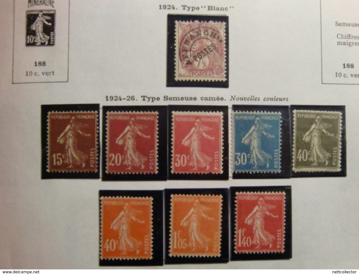 FRANCE TB COLLECTION + 4000 TIMBRES CLASSIQUES & SEMI MODERNES NEUFS et OBLITERES / + 200 FEUILLES  A SAISIR