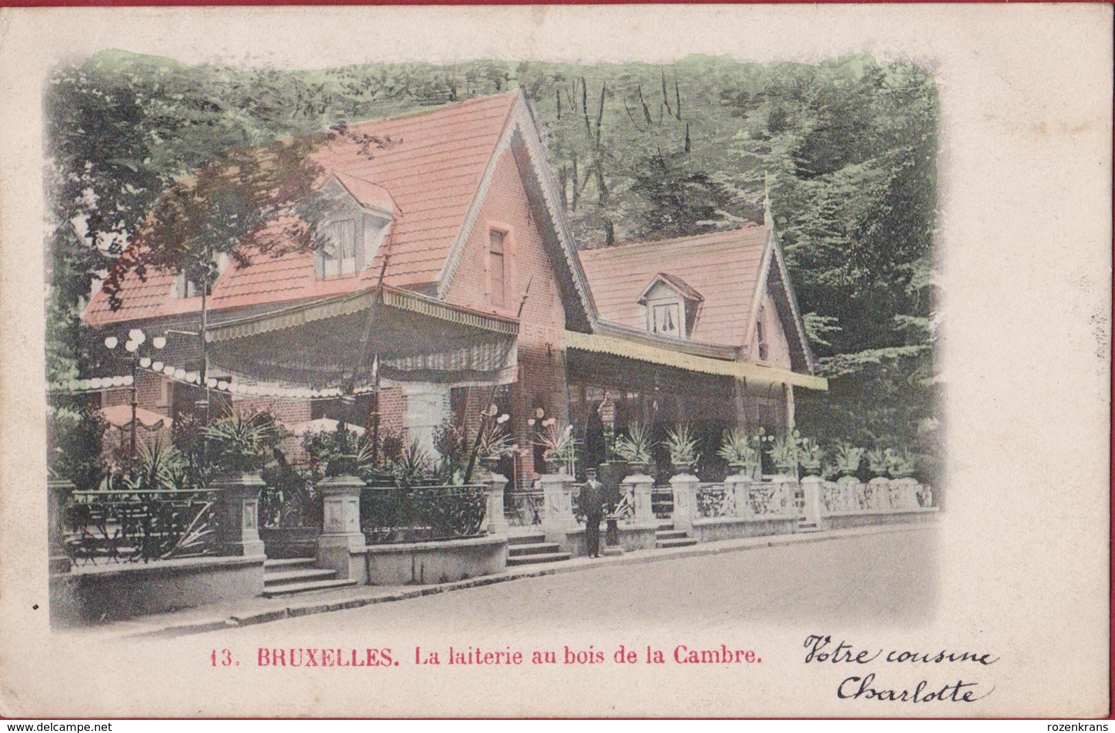 Bruxelles La Laiterie Au Bois De La Cambre Parc Ter Kameren Bos (En Très Bon Etat) (In Zeer Goede Staat) - Bossen, Parken, Tuinen