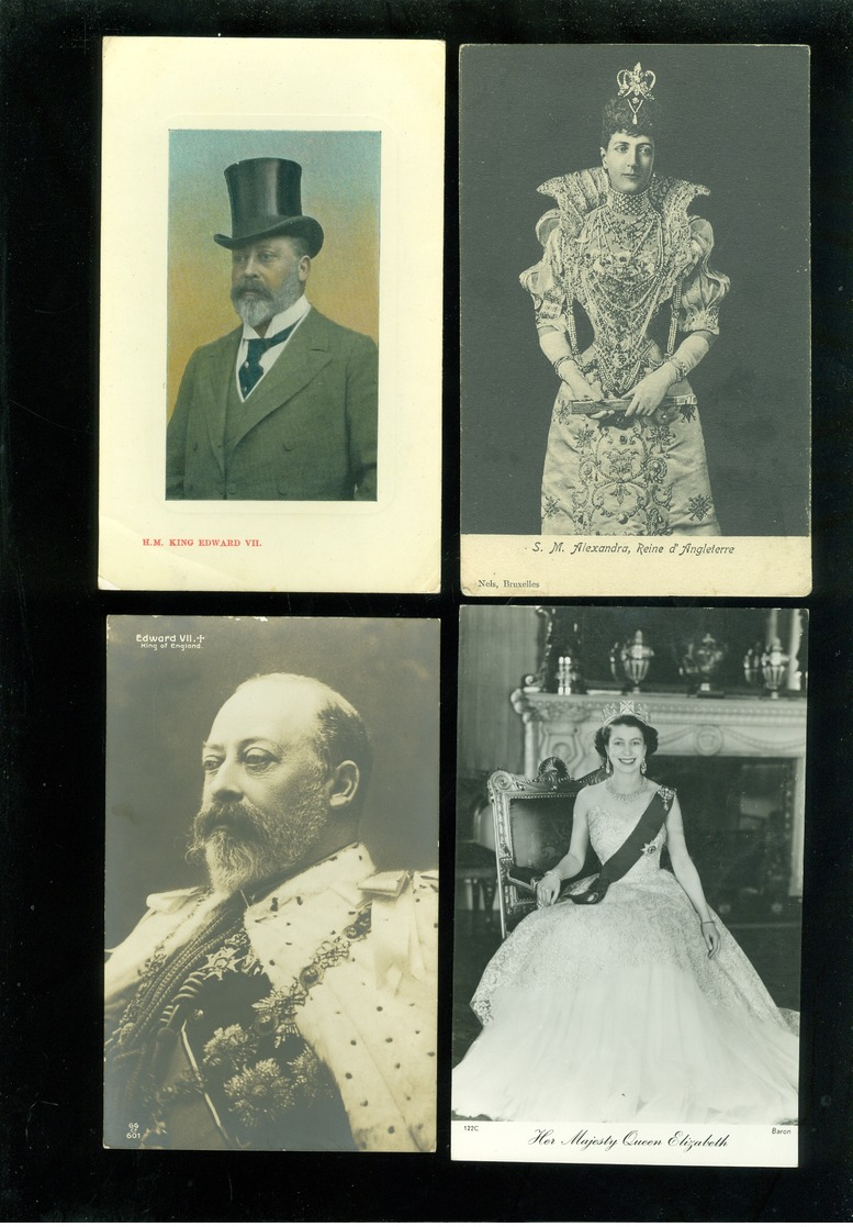 Beau lot de 60 cartes postales du famille royale du monde dynasty     Mooi lot 60 postkaarten van de koninklijke familie