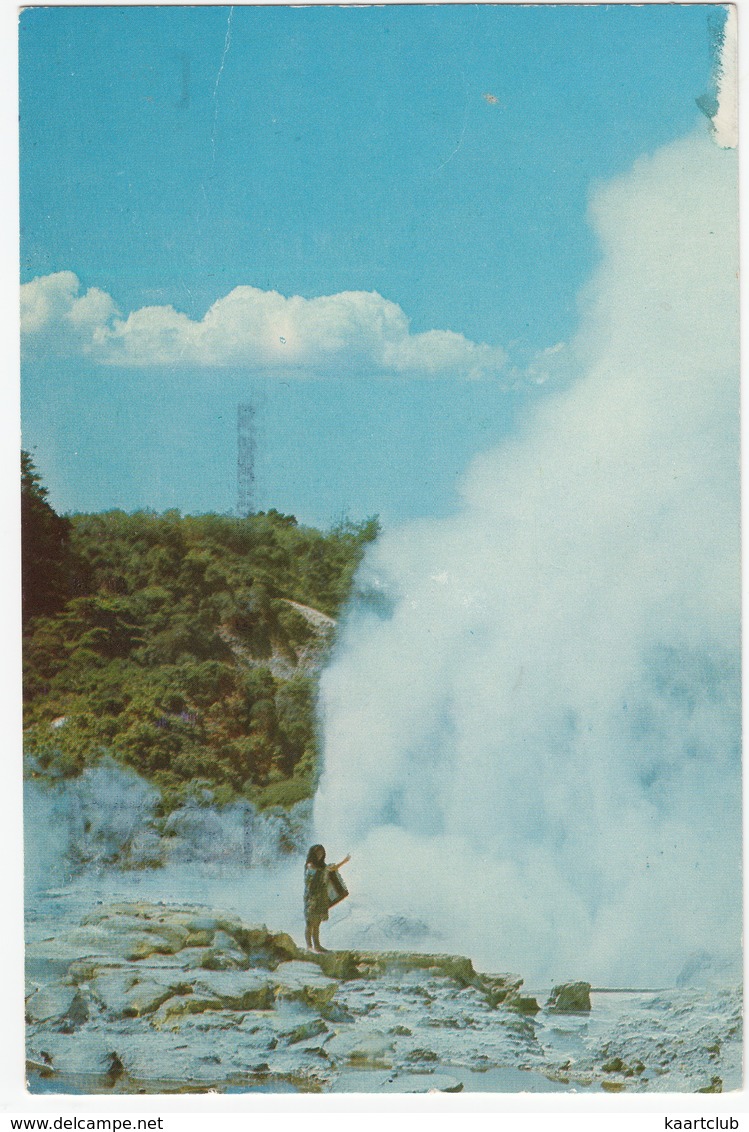 Pohutu Geyser - Whakarewarewa, Rotorua - (New Zealand) - Nieuw-Zeeland