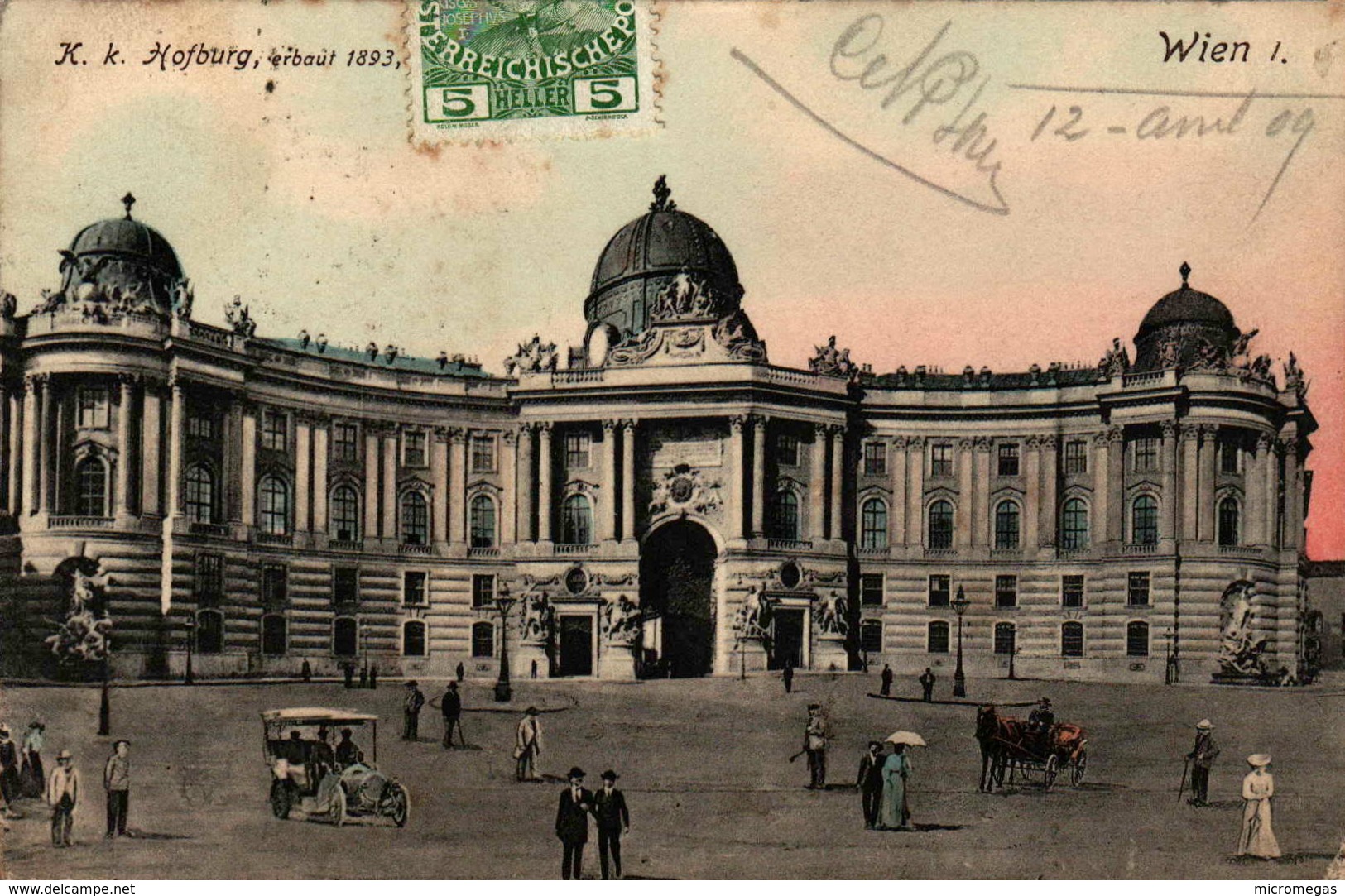 WIEN - K. K. Hofburg, Erbaut 1893 - Autres & Non Classés