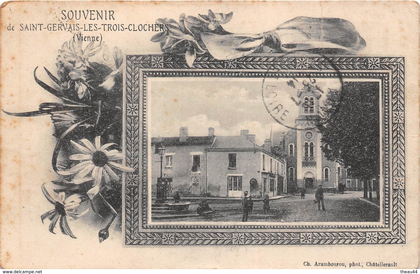 ¤¤  -  SAINT-GERVAIS-les-TROIS-CLOCHERS   -  Souvenir De ............   -  ¤¤ - Saint Gervais Les Trois Clochers