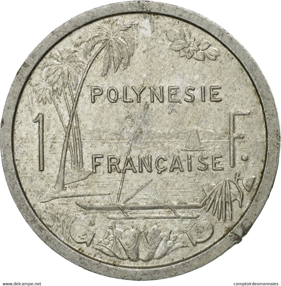 Monnaie, French Polynesia, Franc, 1987, Paris, TTB, Aluminium, KM:11 - Polynésie Française