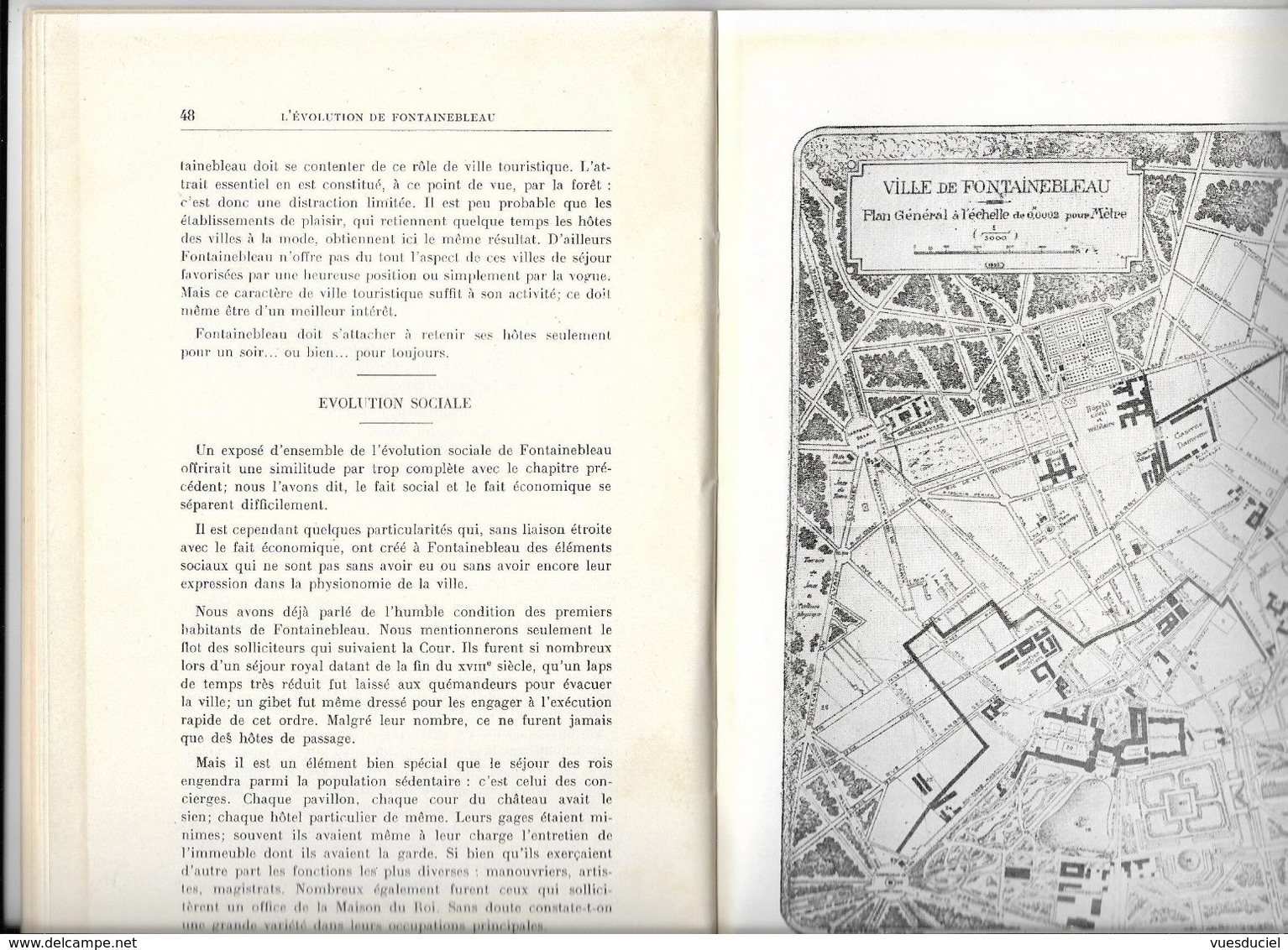 L'Evolution De Fontainebleau - Documentation De 1933 - Seine Et Marne - Fontainebleau