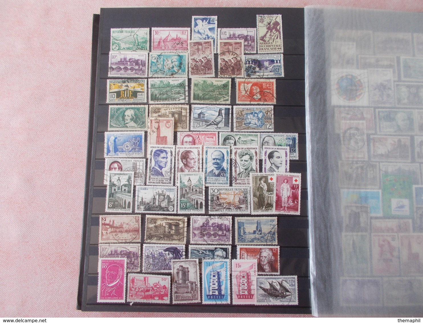 lot n° 260  FRANCE anciens et semi moderne un bon lot d'obliterés     / no paypal