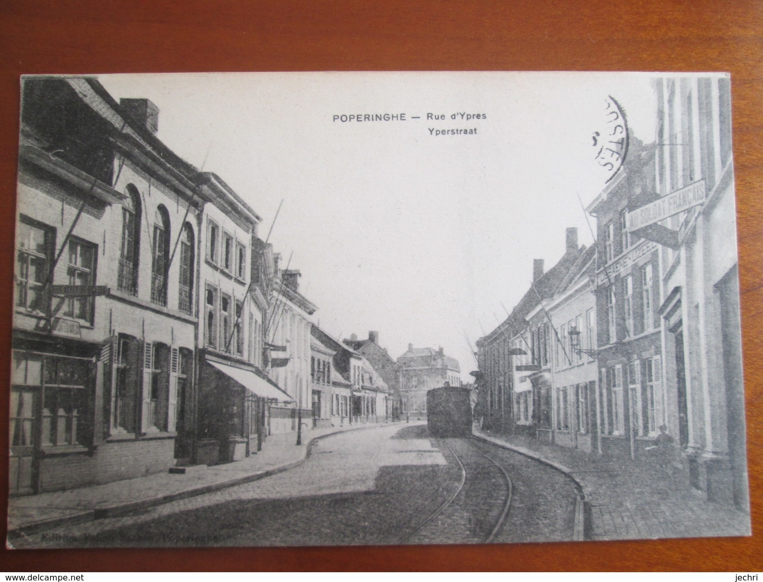 Poperinghe  . Rue D Ypres . Tramway - Poperinge