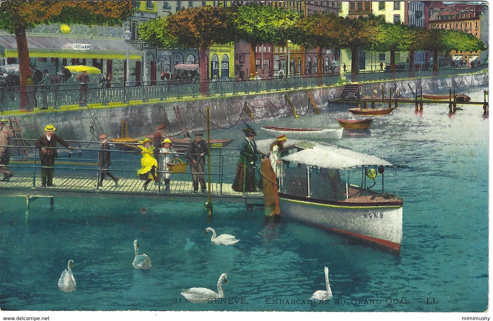 Genève - Embarcadère Du Grand Quai - Genève