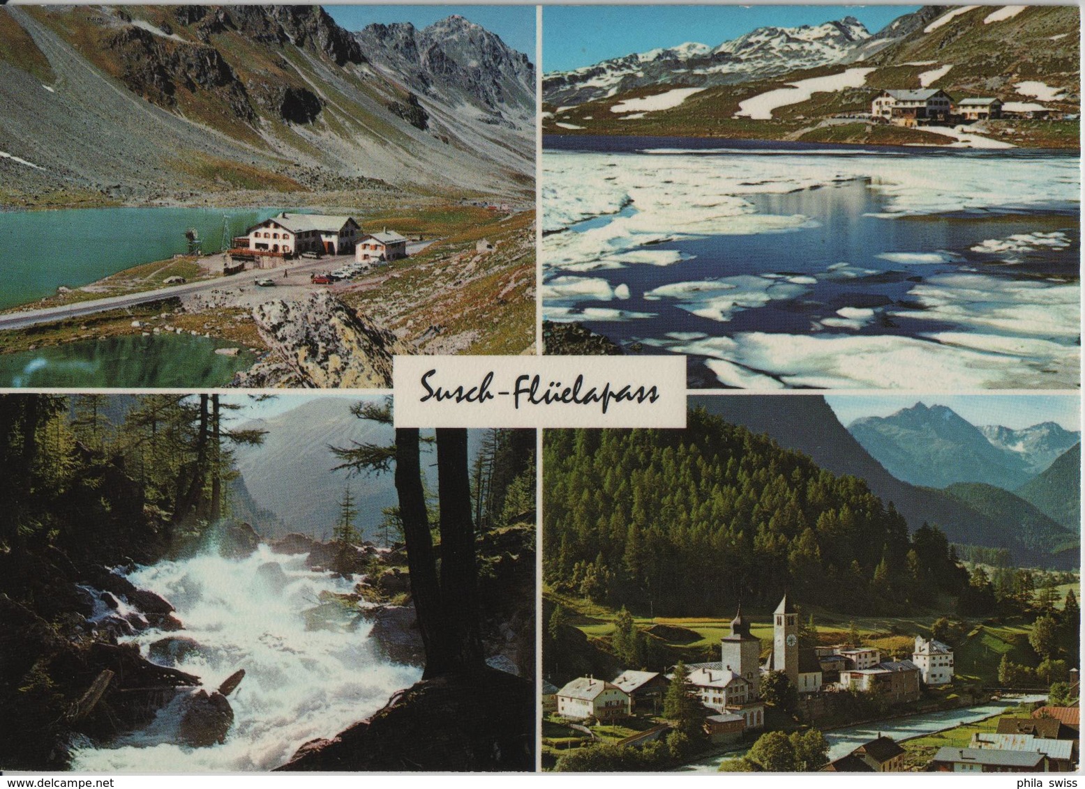 Susch-Flüelapass - Schottensee, Susasca, Susch - Photo: Furter - Susch