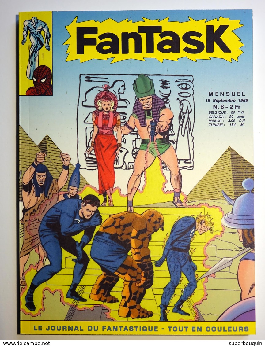 FANTASK 8 • 1969 • HOMMAGE AUX ÉDITIONS LUG • MARVEL COMICS - Strange