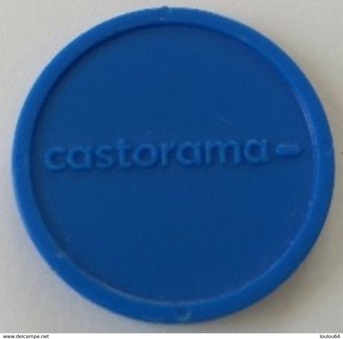 Jeton De Caddie - Magasins - CASTORAMA - En Plastique - - Trolley Token/Shopping Trolley Chip