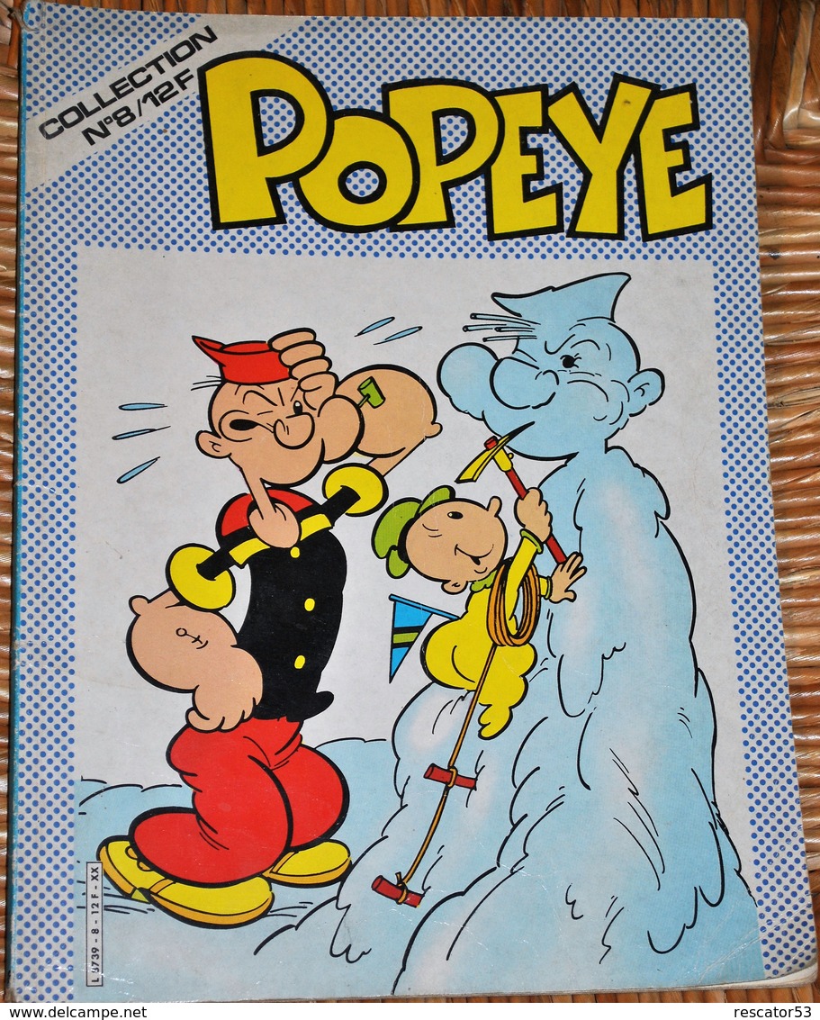 Rare Spécial Collection Popeye N°8 - Other Magazines