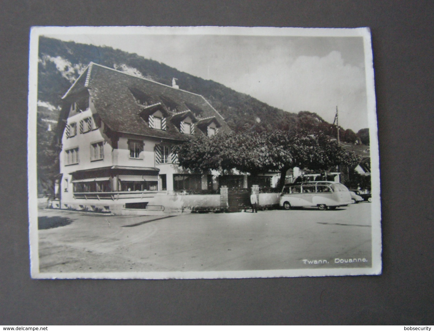 Twann , Karte Zoll ..1953  Hotel Fontana - Other & Unclassified