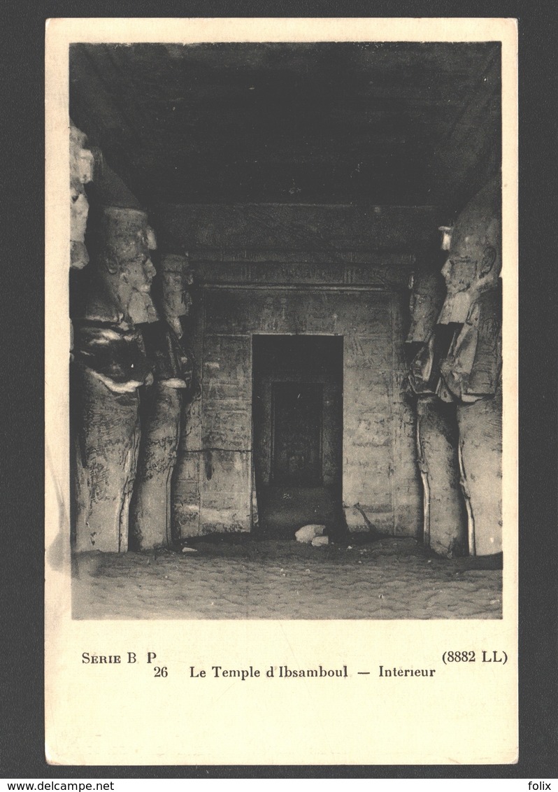 Abu Simbel - Le Temple D'Ibsamboul - Intérieur - Tempels Van Aboe Simbel