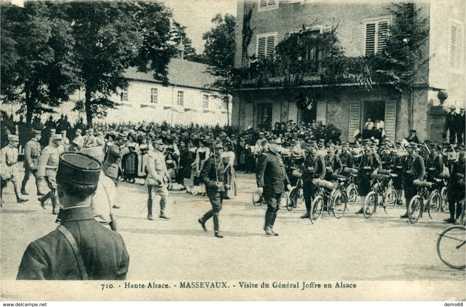 Masevaux CPA 68 Haut Rhin  Alsace MASEVAUX Général Joffre N°710 Ht Rhin 68 - Masevaux