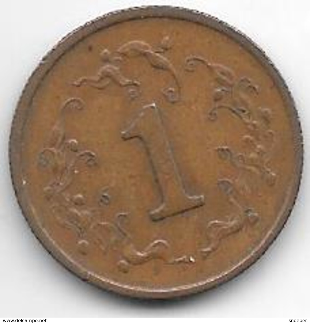 Zimbabwe 1 Cent 1980  Km 1   Xf+ - Zimbabwe