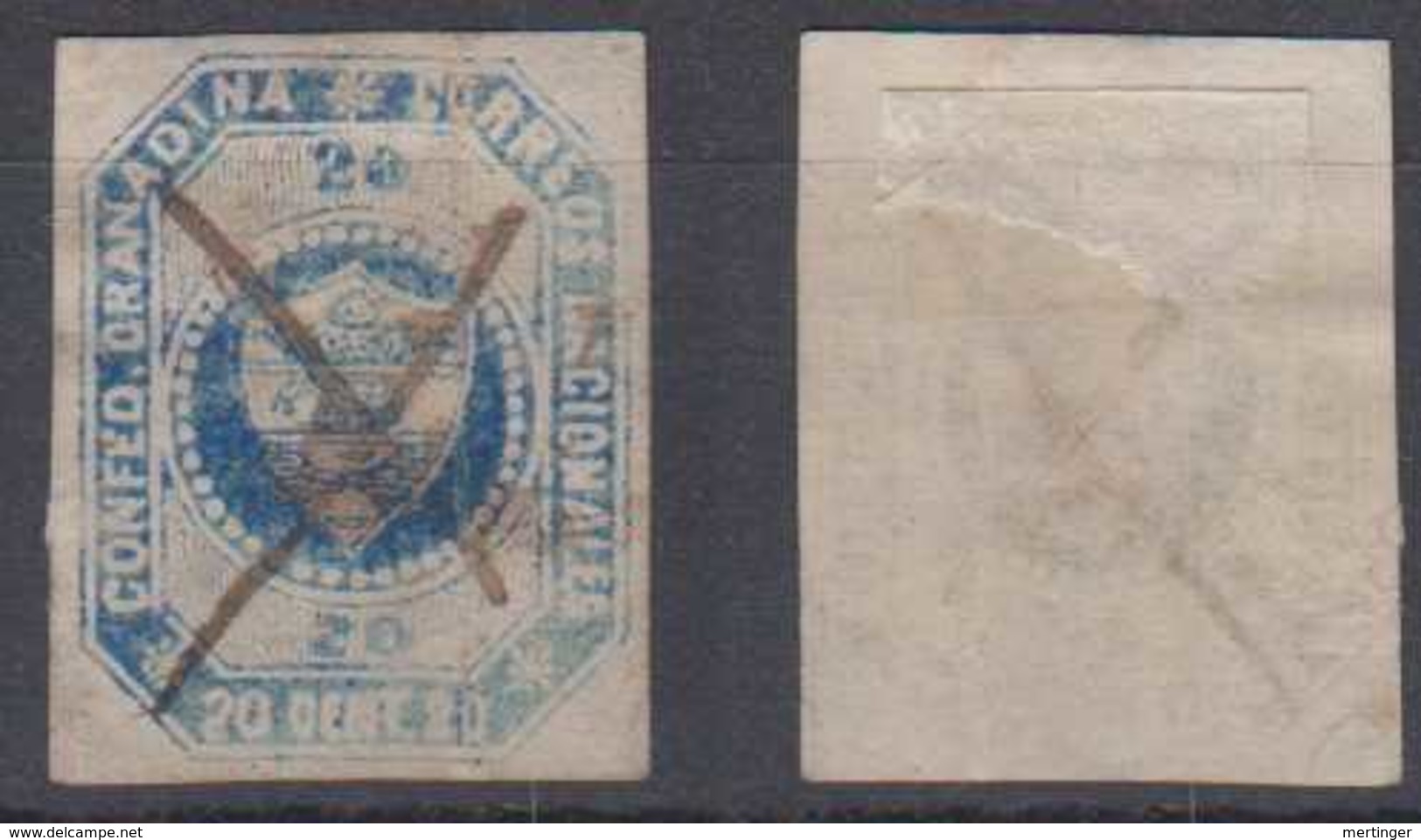 Colombia Mi# 4 Used 20c 1859 - Kolumbien