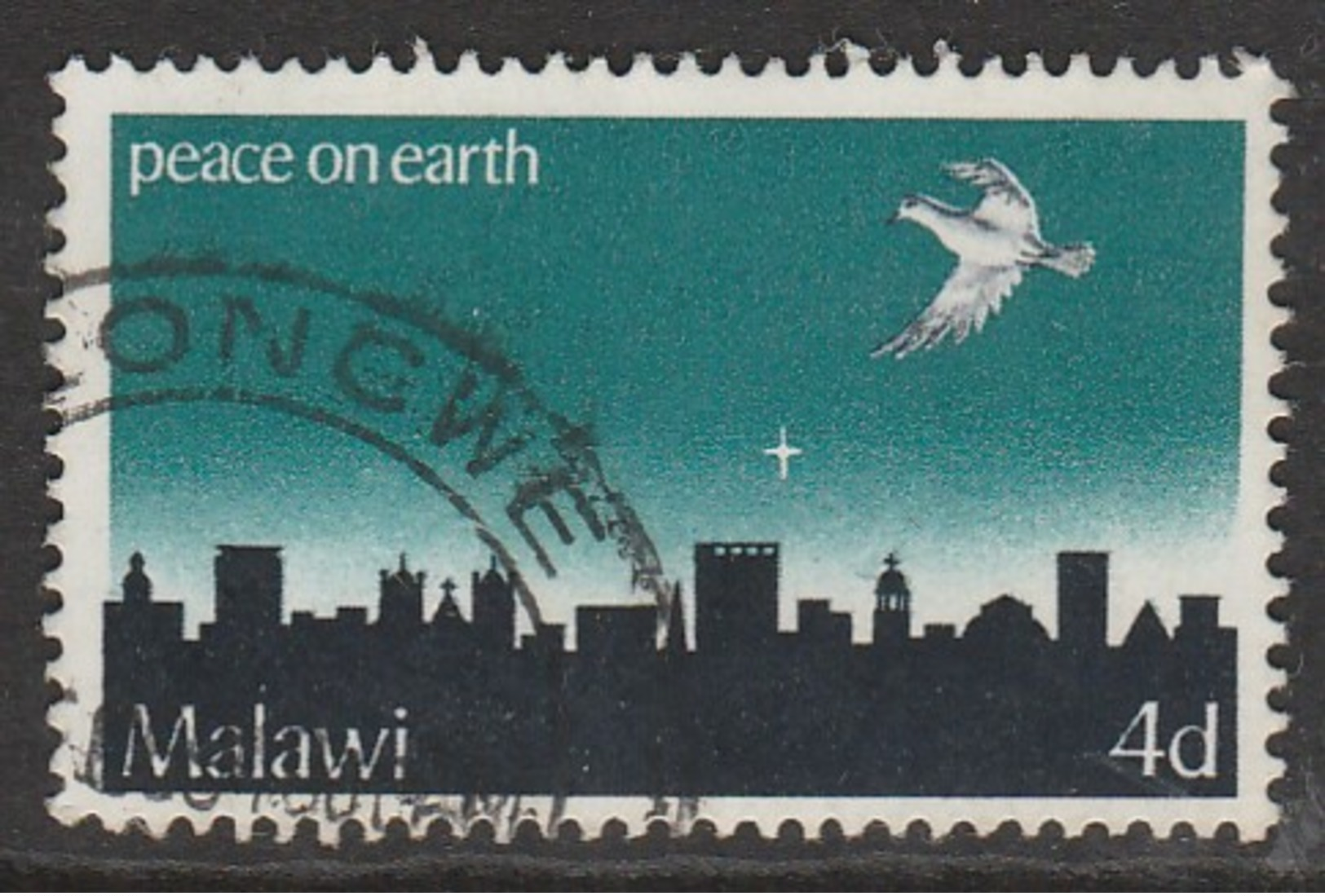 Malawi 1969 Christmas 4 P Multicoloured SW 119 O Used - Malawi (1964-...)