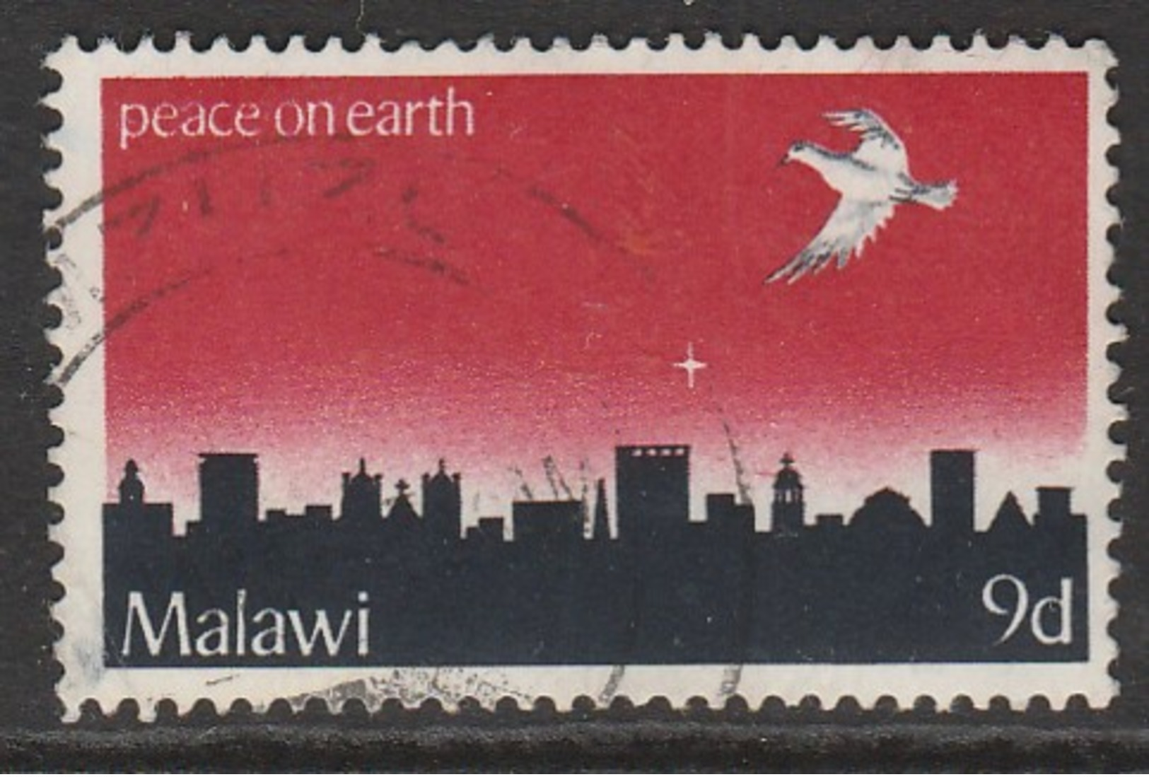 Malawi 1969 Christmas 9 P Multicoloured SW 120 O Used - Malawi (1964-...)