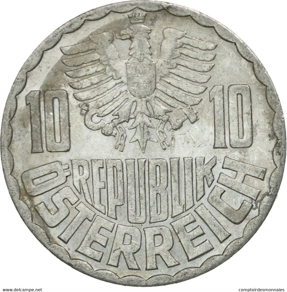 Monnaie, Autriche, 10 Groschen, 1962, Vienna, TB+, Aluminium, KM:2878 - Autriche