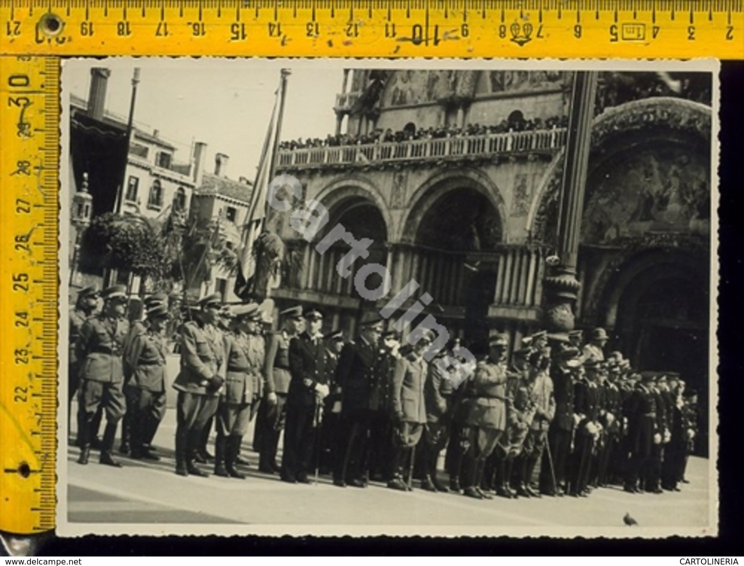 Militare Fascismo Fotografica Trieste - Autres & Non Classés