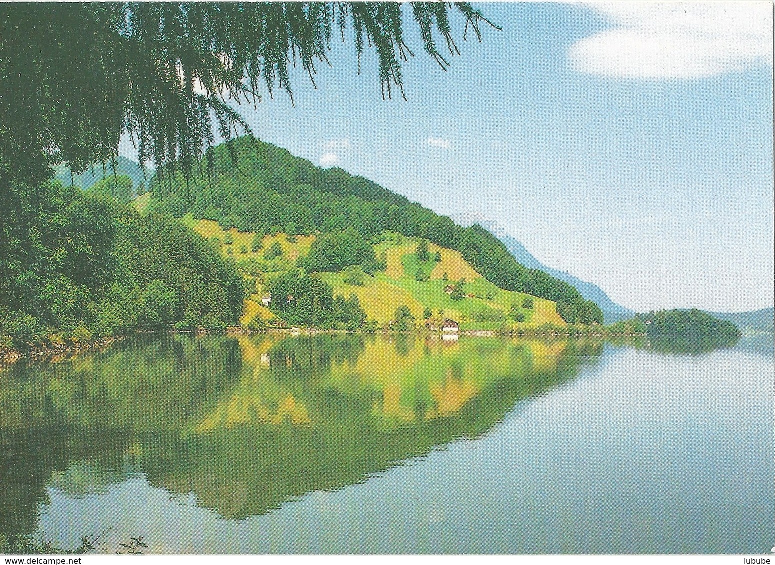 Lauerzersee - Blick Nordwärts           Ca. 1990 - Lauerz