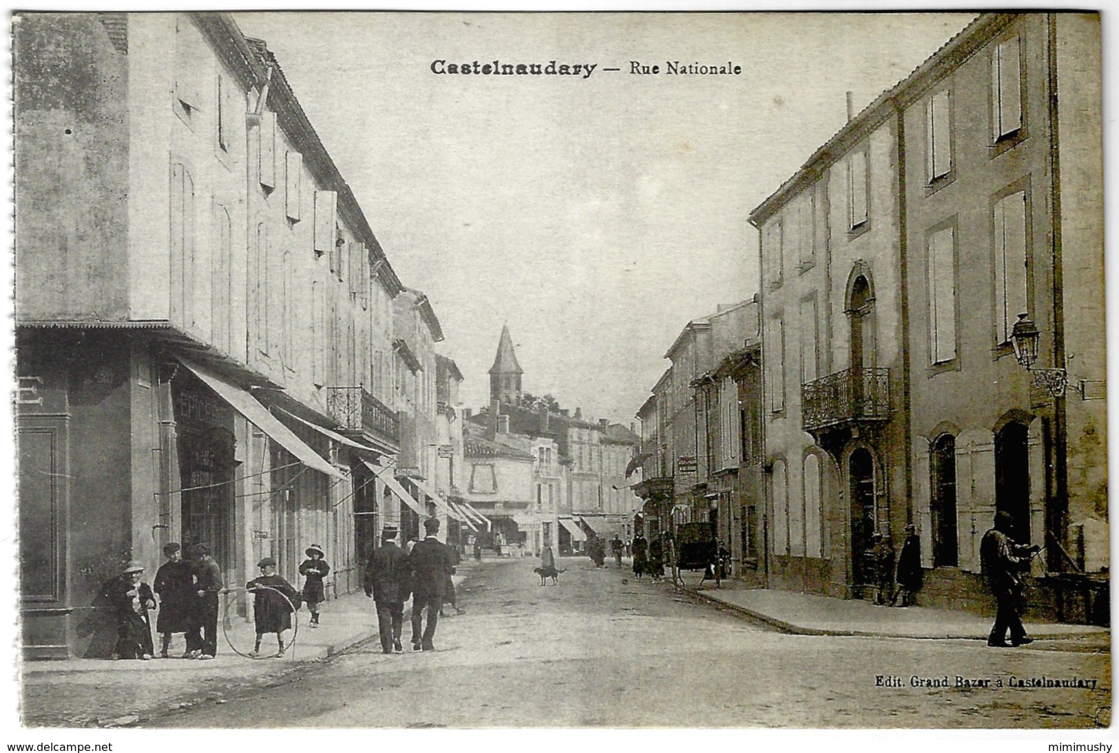 11 - Castelnaudary - Rue Nationale - Castelnaudary