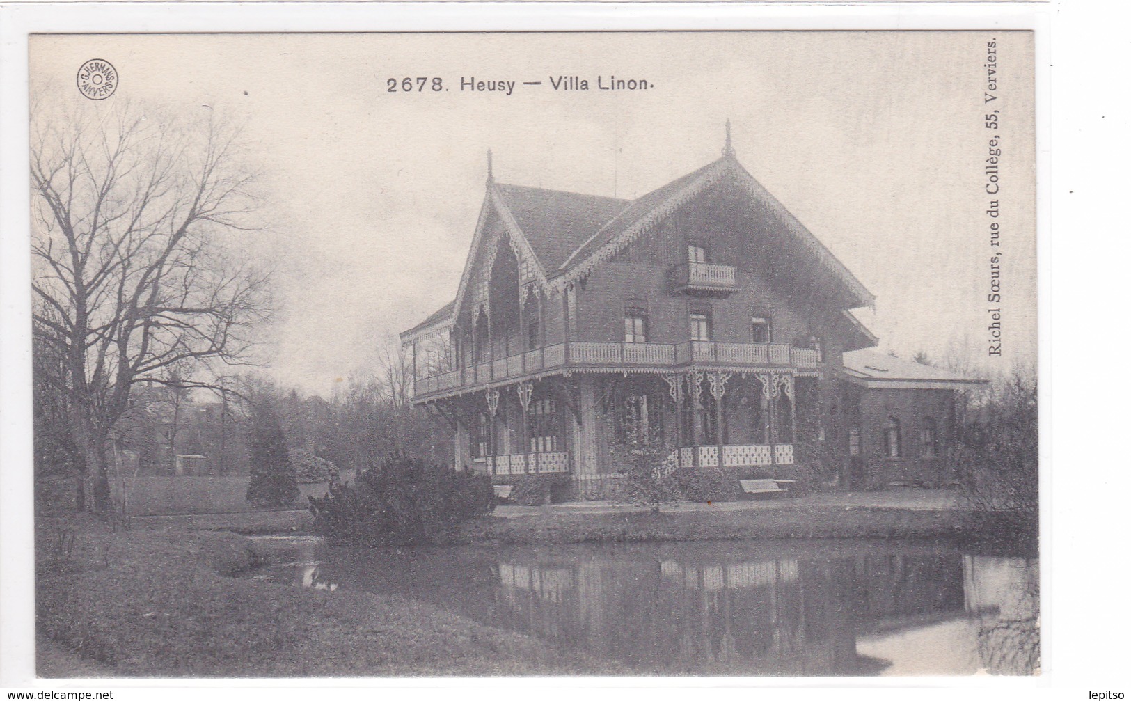 Heusy ACP "Av Du Chêne -Villa LINON (Fortis)"   1925  Voir Scans - Verviers