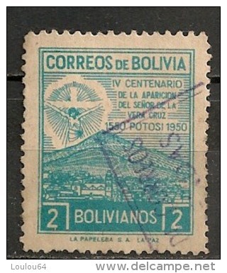 Timbres - Amérique - Bolivie - 1950 - 2 Bs - - Bolivia