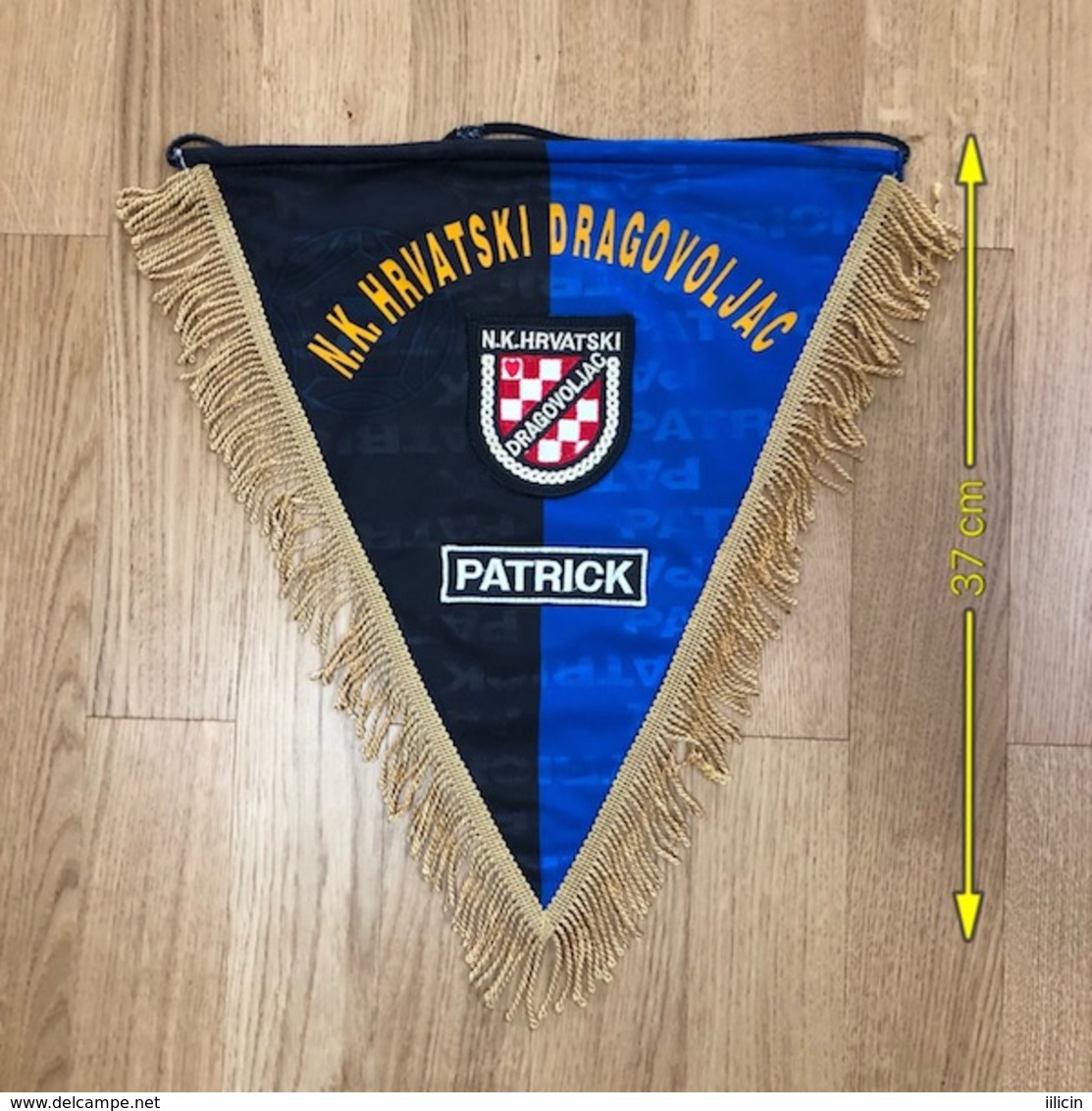 Flag (Pennant / Banderín) ZA000080 - Football (Soccer / Calcio) Croatia Hrvatski Dragovoljac - Apparel, Souvenirs & Other