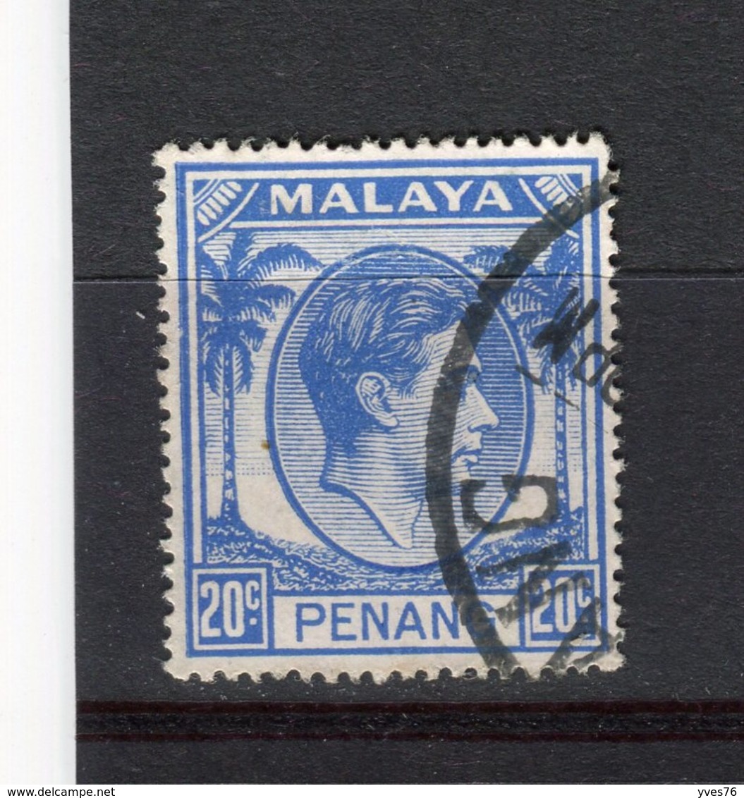 MALAYSIA PENANG - Y&T N° 11A° - George VI - Penang