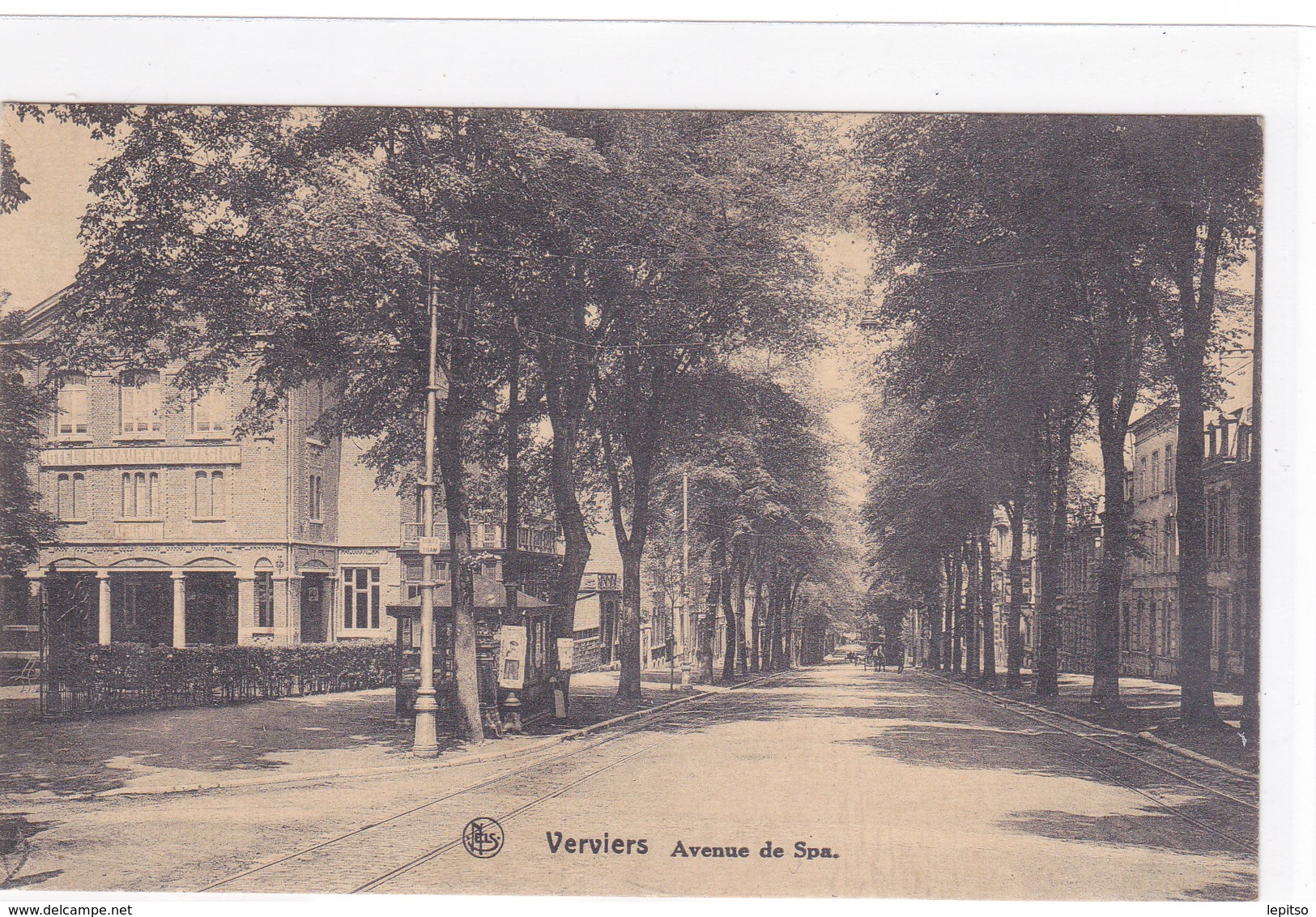 Heusy ACP "Casino BODET -Haut De L'Av De Spa "     1921  Voir Scans - Verviers