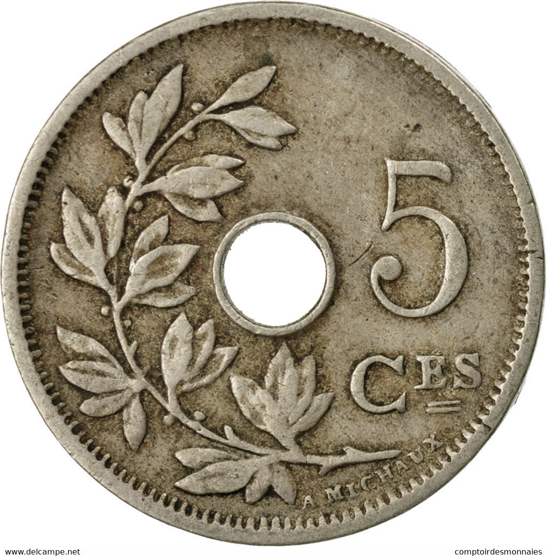 Monnaie, Belgique, 5 Centimes, 1906, TB+, Copper-nickel, KM:54 - 5 Centimes