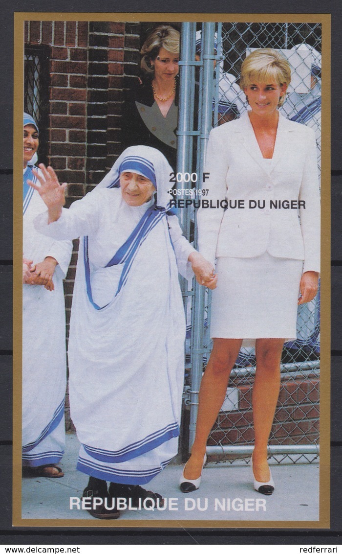 2374 - Princess DIANA Princess Of Wales - Rep Du Niger 1997 - Königshäuser, Adel