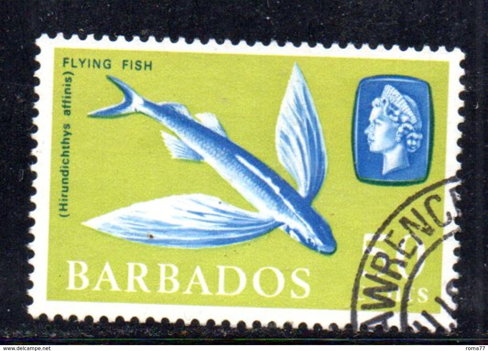 T760 - BARBADOS 1965 , Ordinaria  Yvert N. 254 Usato - Barbados (1966-...)