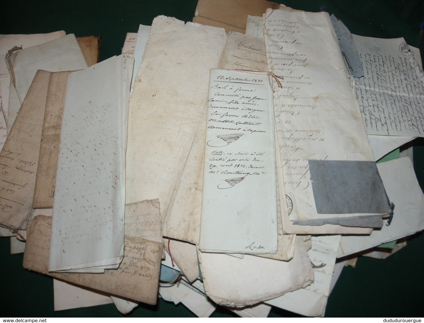 1 LOT ( PLUS DE 180 ) D ACTES NOTARIES :  MARIAGES , ACHATS , VENTES ETC... - Manuscrits