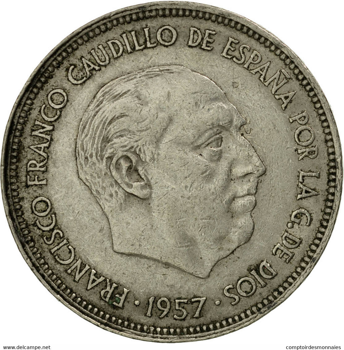 Monnaie, Espagne, Caudillo And Regent, 25 Pesetas, 1966, TB, Copper-nickel - 25 Pesetas