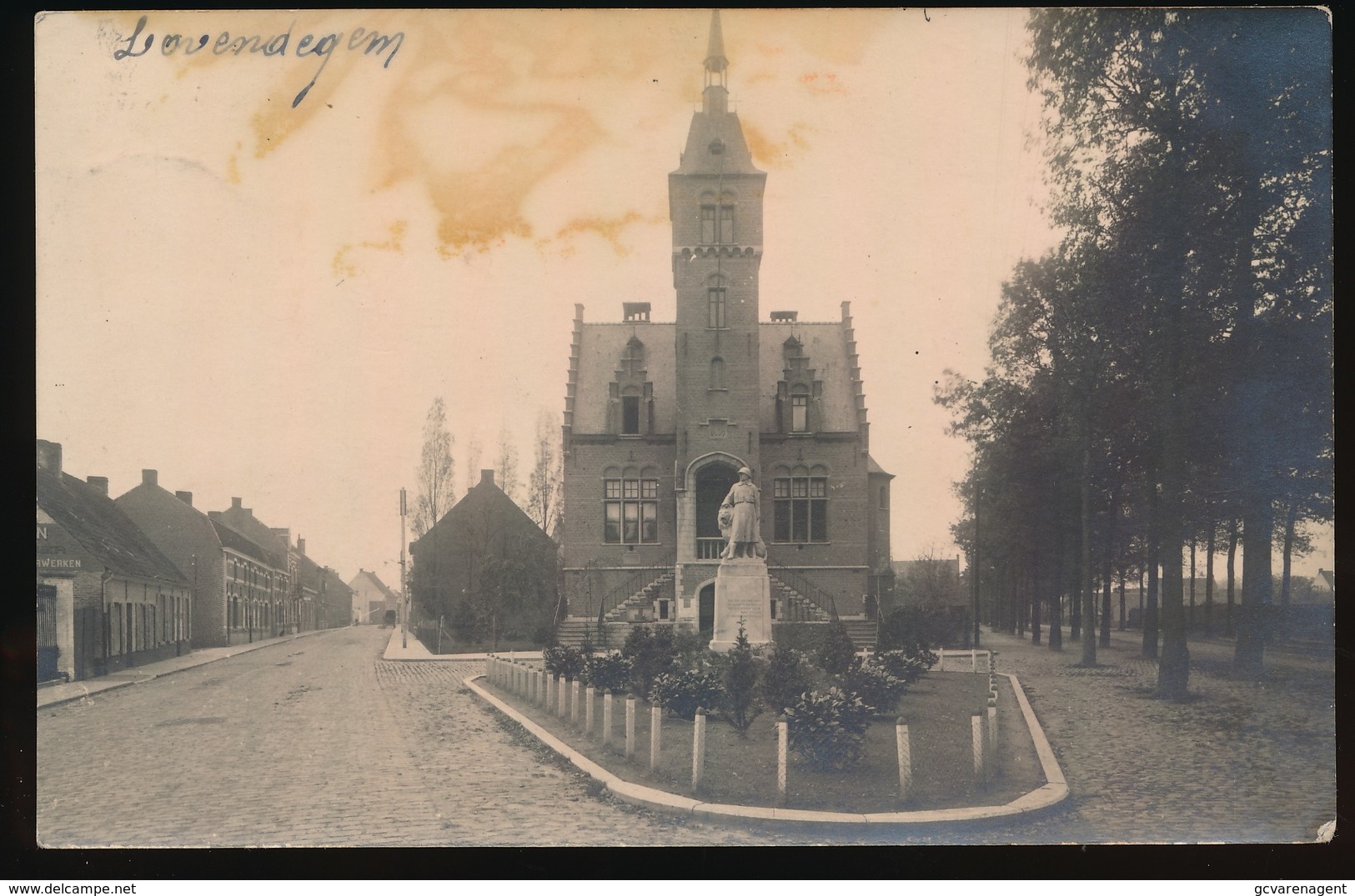 LOVENDEGEM  FOTOKAART   GEVLEKT - Lovendegem