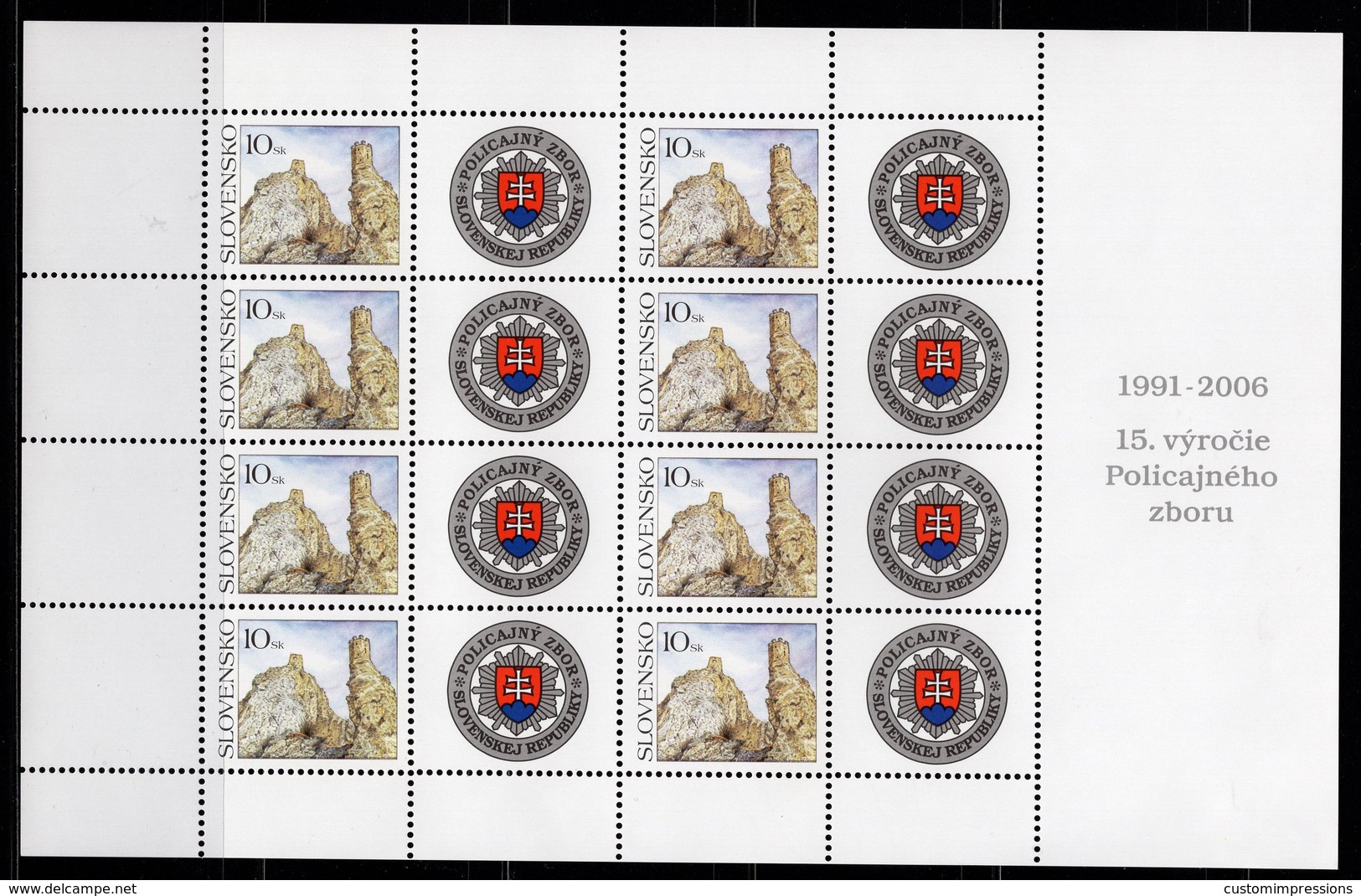 SLOVAKIA - 2006 Greeting Stamp  M200 - Ungebraucht