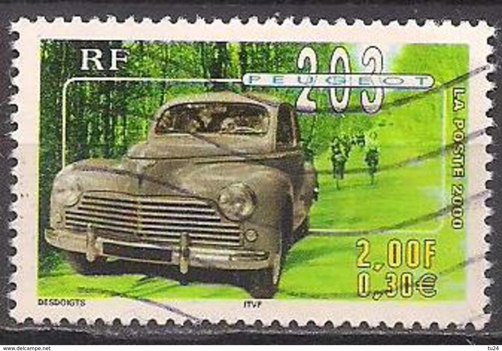 Frankreich  (2000)  Mi.Nr.  3465  Gest. / Used  (7aa11) - Gebraucht