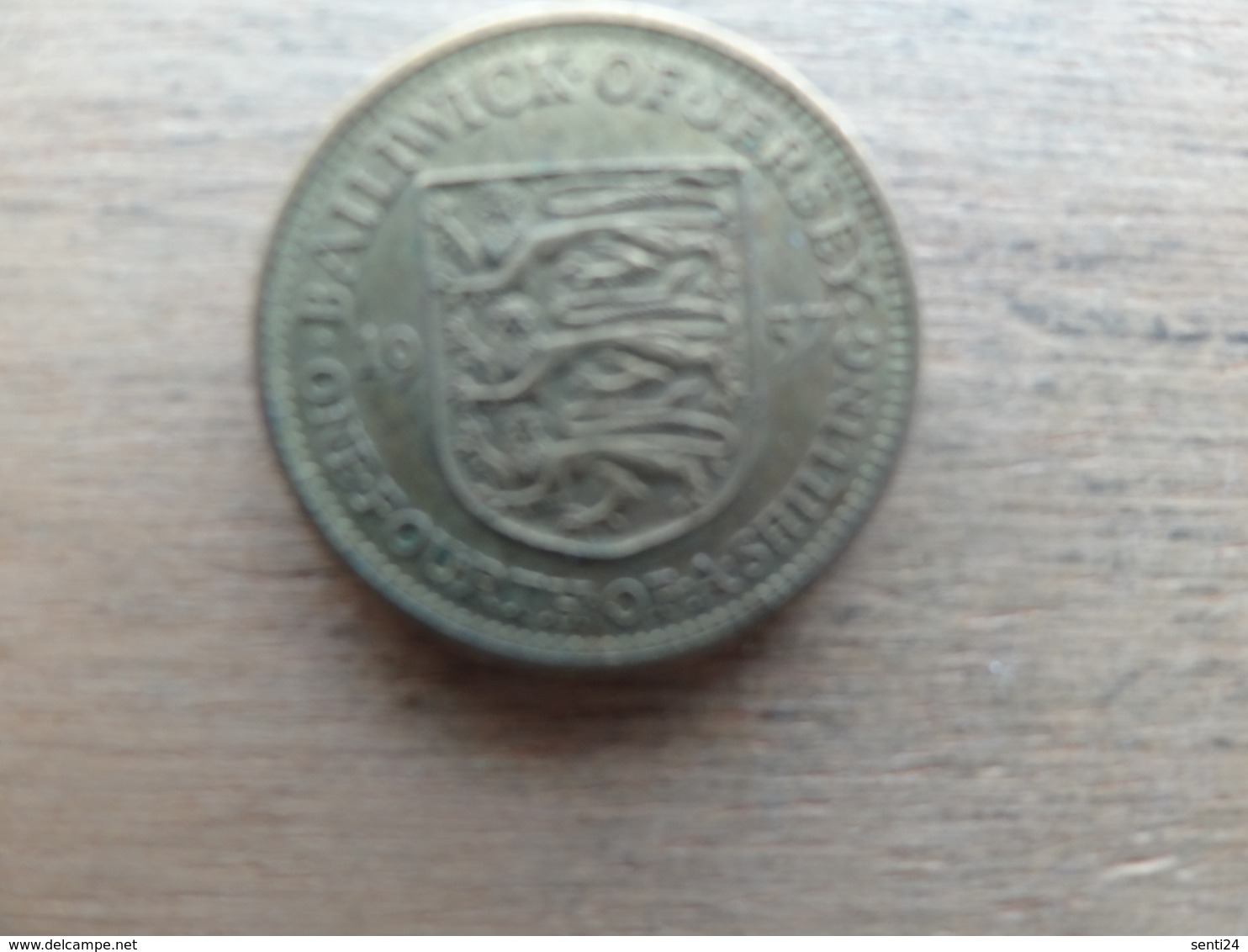 Jersey  1/4 Shilling  1957  Km 22 - Jersey