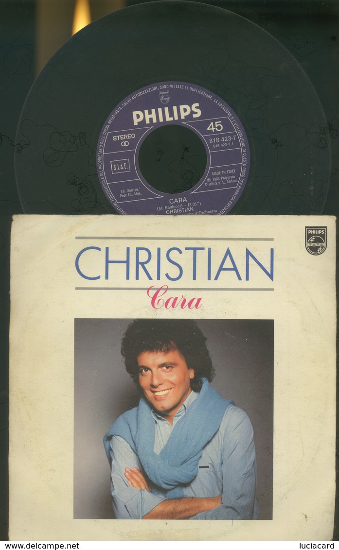 CHRISTIAN -CARA -UN GIORNO IN PIù -DISCO VINILE 1984 - Altri - Musica Italiana