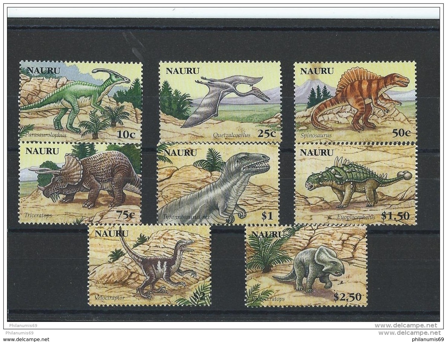 NAURU 2006 - YT N° 587/594 NEUF SANS CHARNIERE ** (MNH) GOMME D'ORIGINE LUXE - Nauru