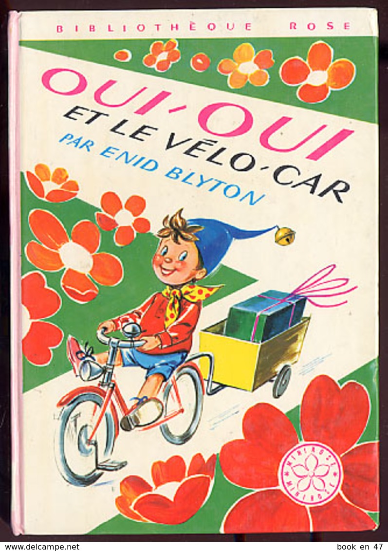 {12359} Enid Blyton " Oui Oui Et Le Chien Qui Saute " Biblio Rose, 1968.  " En Baisse " - Bibliotheque Rose