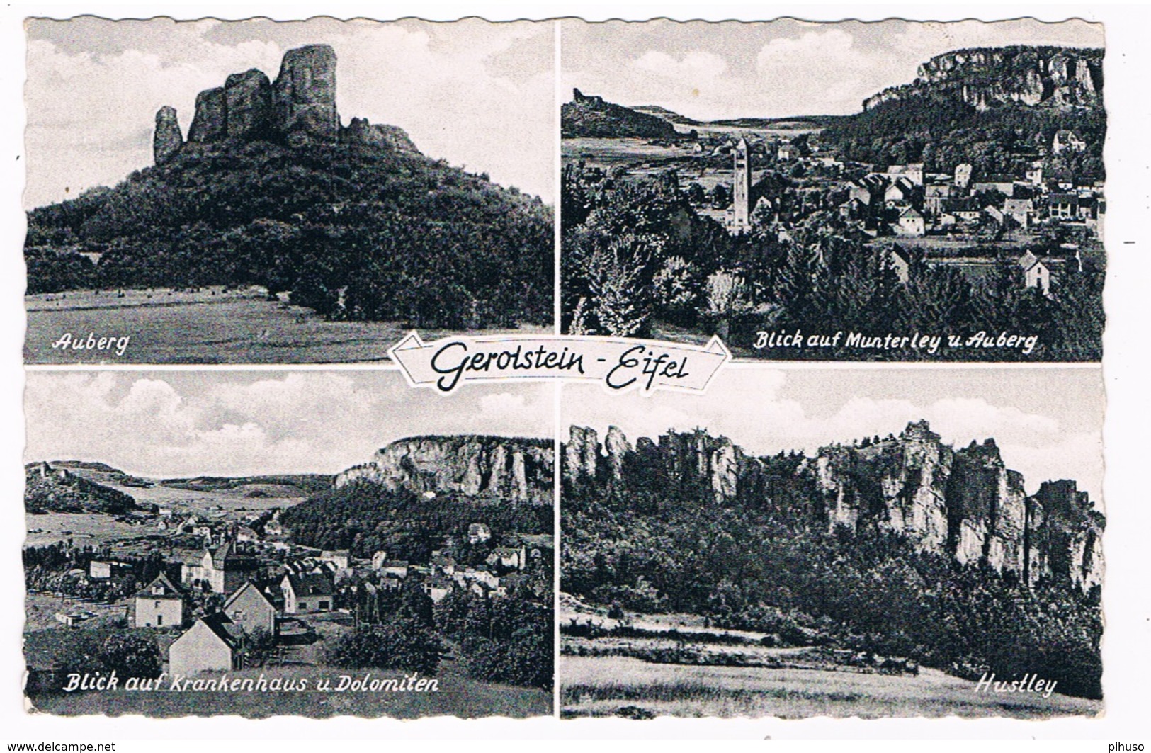 D-8724   GEROLSTEIN : Gruss Aus - Gerolstein